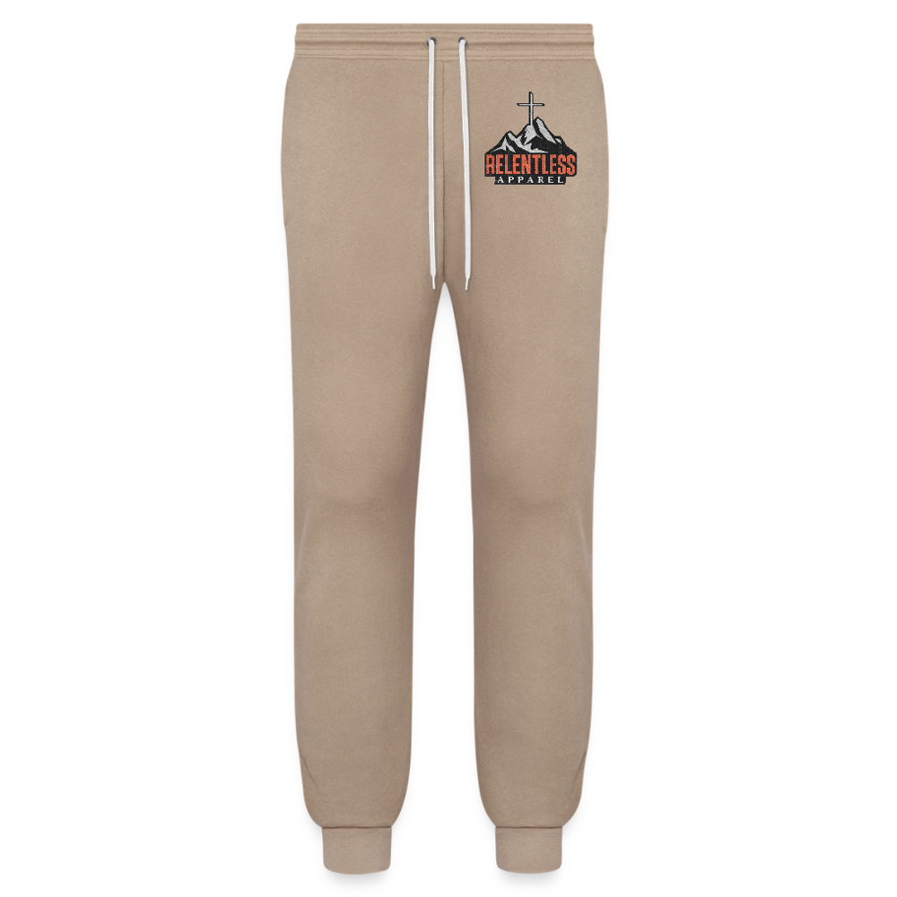 Season 02 Logo – Unisex Fleece Sweatpants - tan