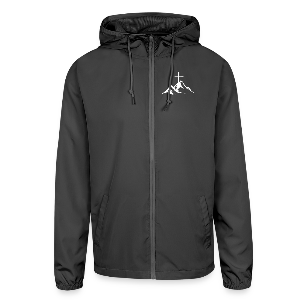 RELENTLESS LOGO – Lightweight Windbreaker Jacket - graphite