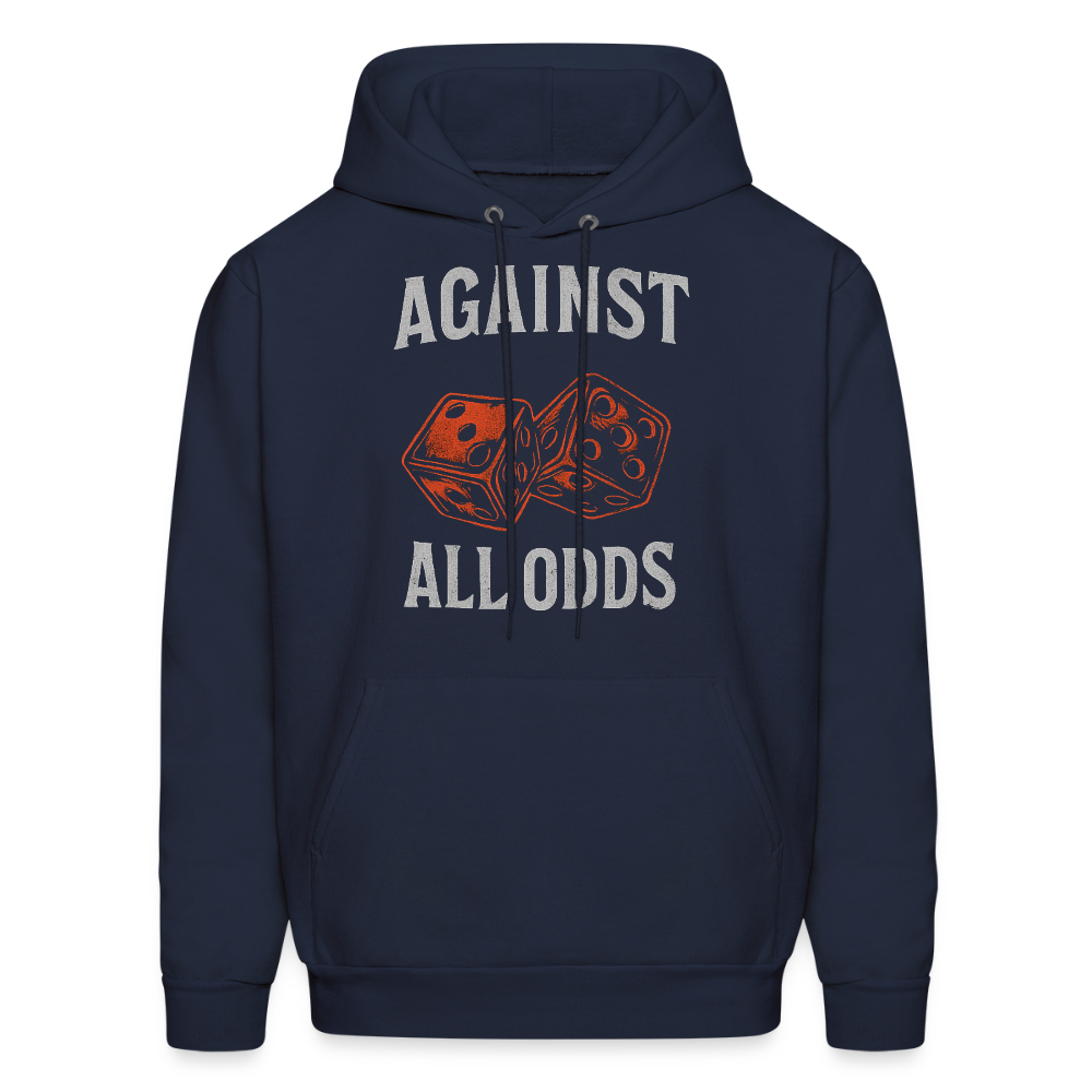 Against All Odds Unisex Hoodie – Relentless Classics - navy