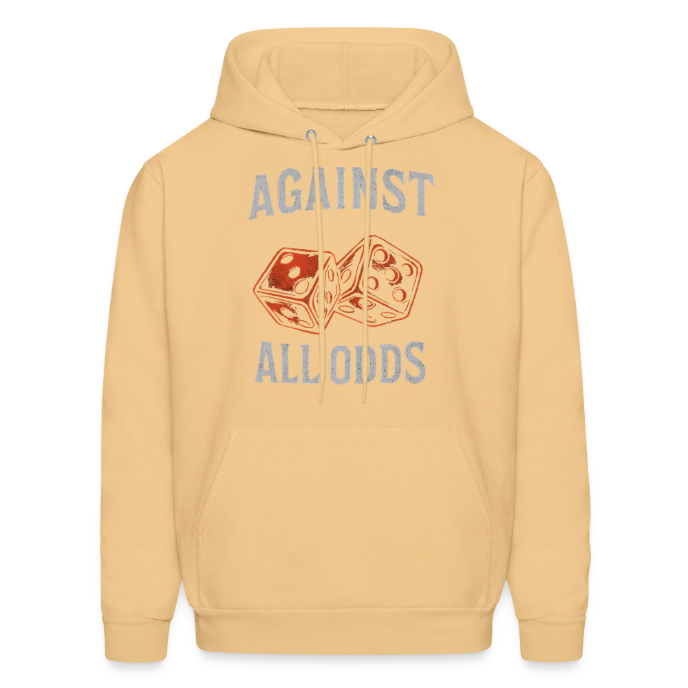 Against All Odds Unisex Hoodie – Relentless Classics - light gold 