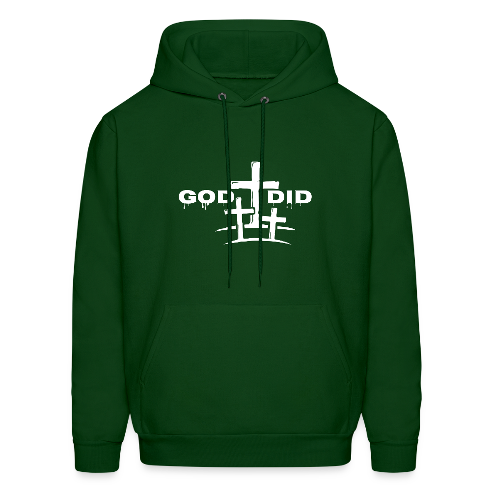 God Did Unisex Hoodie – Relentless Classics - forest green